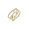 Gisser Gouden Ring met zirconia VGR054 Gisser Gouden Ring met zirconia VGR054