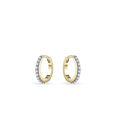 Gisser Gouden oorsieraden met zirconia VGKC1013 Gisser Gouden oorsieraden met zirconia VGKC1013