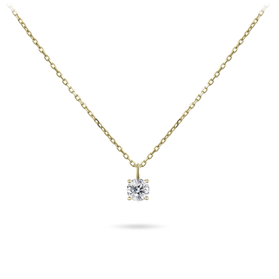 Gisser Gouden Ketting met zirkonia VGN002 Gisser Gouden Ketting met zirkonia VGN002