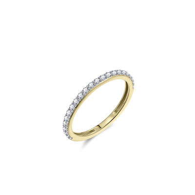 Gisser Gouden Ring met zirkonia VGR019 Gisser Gouden Ring met zirkonia VGR019