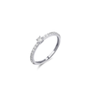 Gisser Witgouden Ring met zirkonia VWR015 Gisser Witgouden Ring met zirkonia VWR015