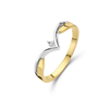 Joy & Julia Gouden Ring met diamant Joy & Julia Gouden Ring met diamant