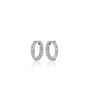 Gisser Zilveren Creolen met Zirconia KCE3/20 Gisser Zilveren Creolen met Zirconia KCE3/20