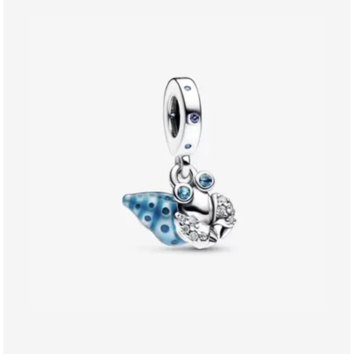 Pandora Pandora Glow-in-the-dark Hermit Crab Dangle Charm 792700C01 Pandora Pandora Glow-in-the-dark Hermit Crab Dangle Charm 792700C01