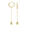 Blush Blush oorhangers 9082YGO Blush Blush oorhangers 9082YGO
