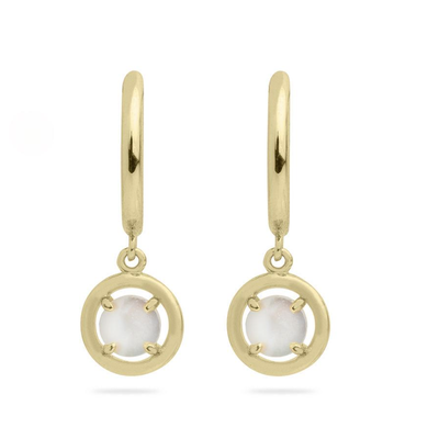 Gisser Gouden Parelmour Oorbel VGKC1002 Gisser Gouden Parelmour Oorbel VGKC1002