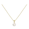 Gisser Gouden Collier met Parel VGN019 Gisser Gouden Collier met Parel VGN019