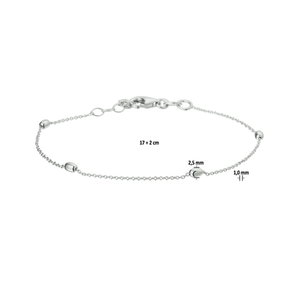 Zilveren Armband 13.27008 Zilveren Armband 13.27008