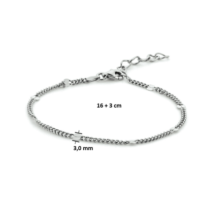 Zilveren Armband 13.33549 Zilveren Armband 13.33549