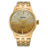 Seiko Global Brands Seiko Presage Cocktail Gold Champagne SRPK46J1 Seiko Global Brands Seiko Presage Cocktail Gold Champagne SRPK46J1