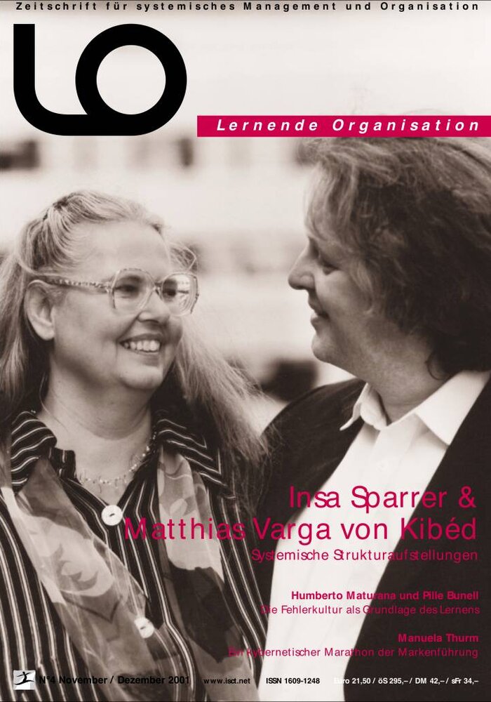 LO 4: Systemische Strukturaufstellungen: Simulation von Systemen (PDF)