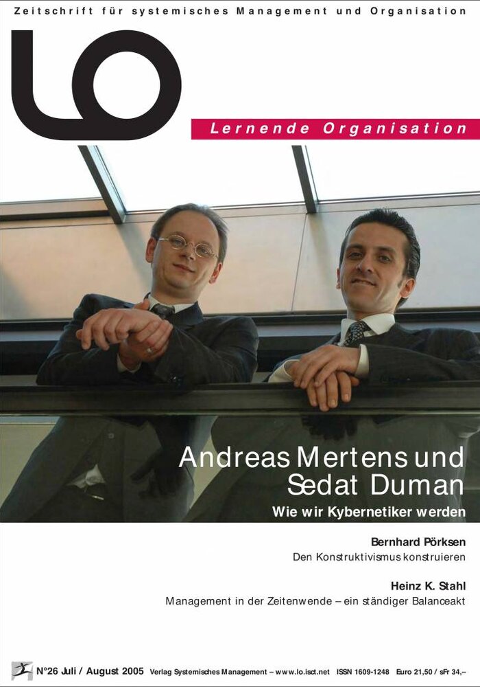 LO 26: Wie wir Kybernetiker werden (PDF/Print)