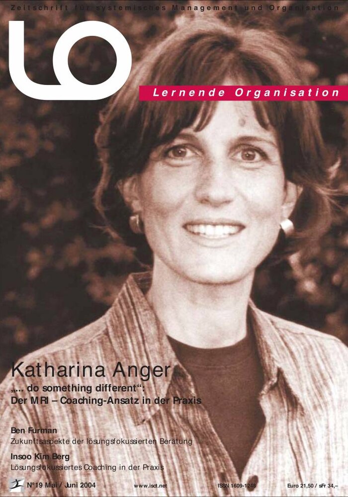 LO 19: ... do something different: Der MRI-Coachingansatz in der Praxis (PDF)