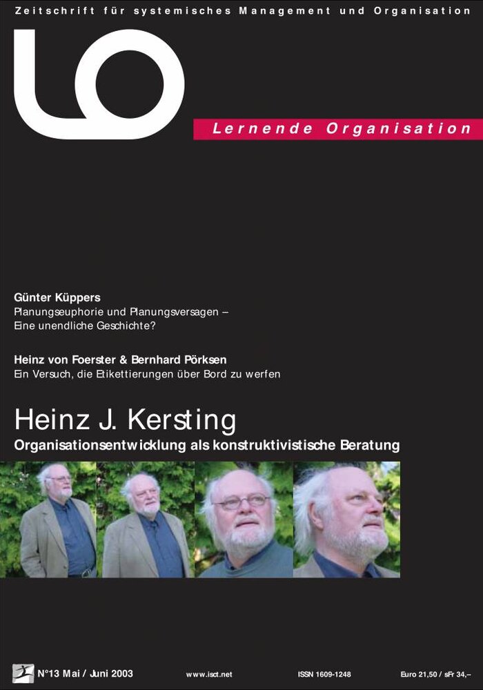 LO 13: Organisationsentwicklung als konstruktivistische (PDF)