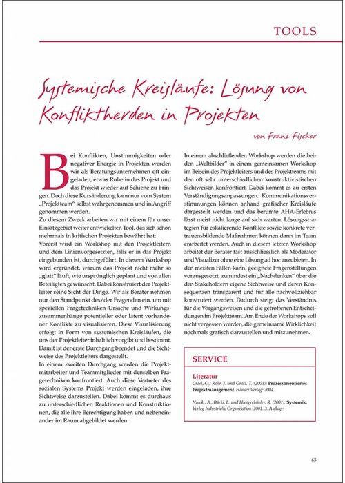 Systemische Kreisläufe: Lösung von Konfliktherden in Projekten