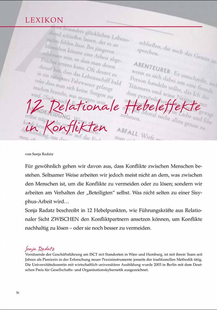 12 Relationale Hebeleffekte in Konflikten