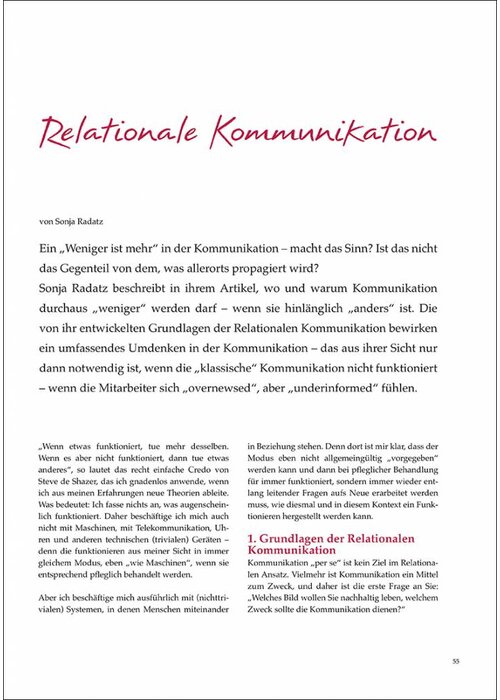 Relationale Kommunikation