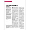 Cultural Diversity?!