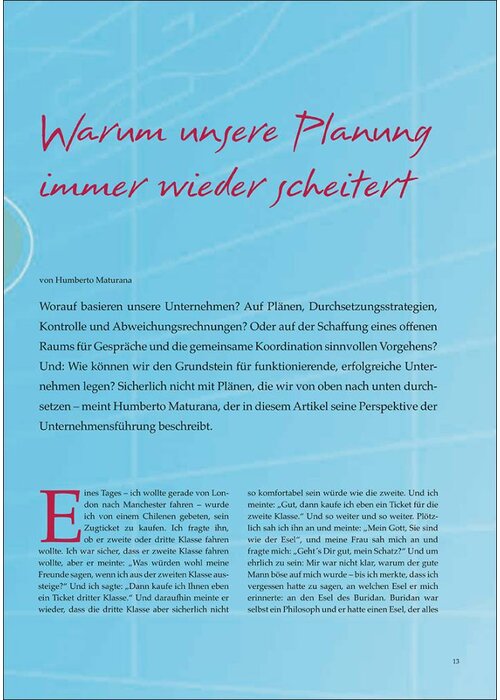 Warum unsere Planung immer wieder scheitert