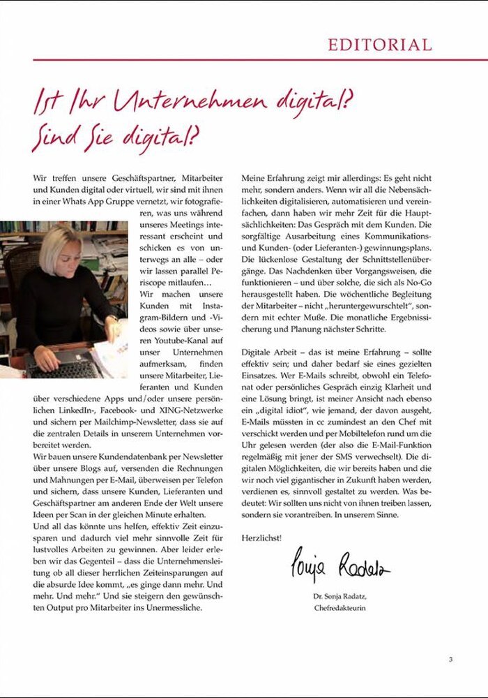 Ist Ihr Unternehmen digital? Sind Sie digital?