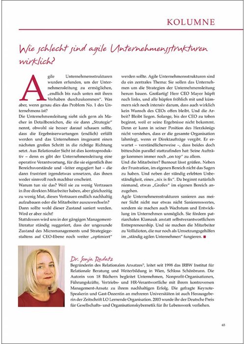 Wie schlecht sind agile unternehmensstrukturen wirklich?