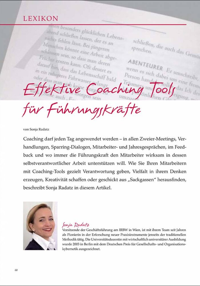 Effektive Coaching Tools für Führungskräfte
