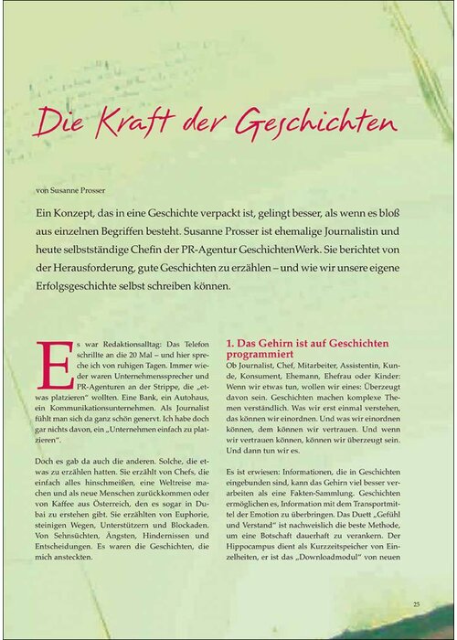 Die Kraft der Geschichten