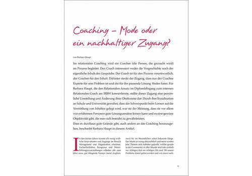 Coaching – Mode oder ein nachhaltiger Zugang?