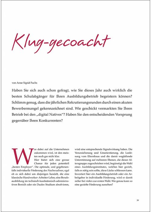 Klug-gecoacht
