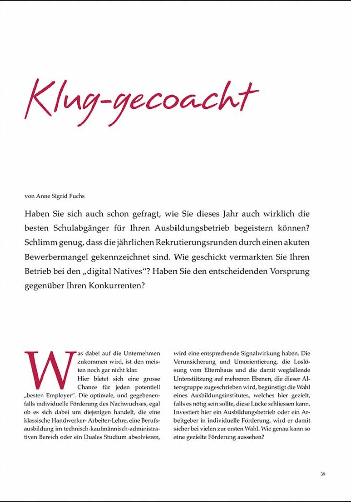 Klug-gecoacht