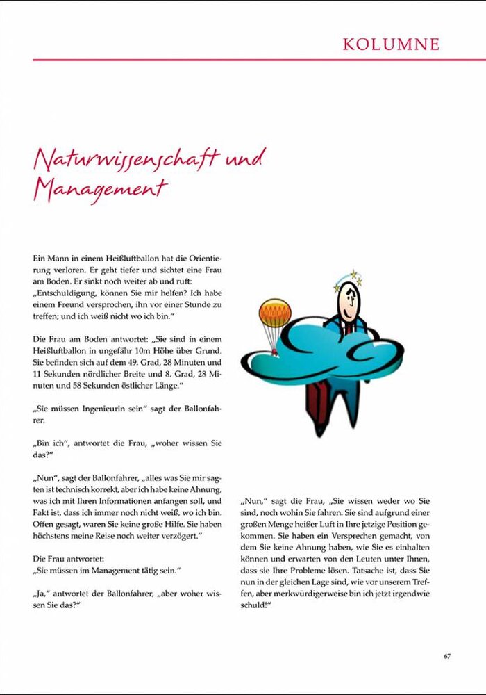Naturwissenschaft und Management
