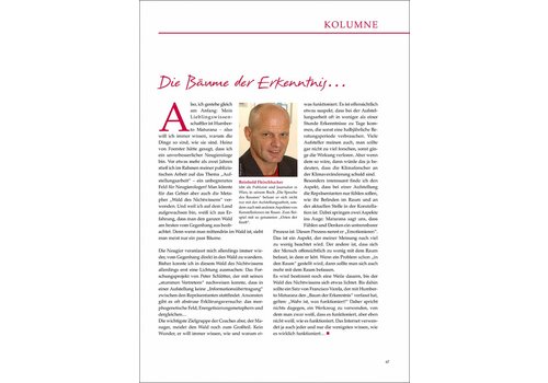 Die Bäume der Erkenntnis…