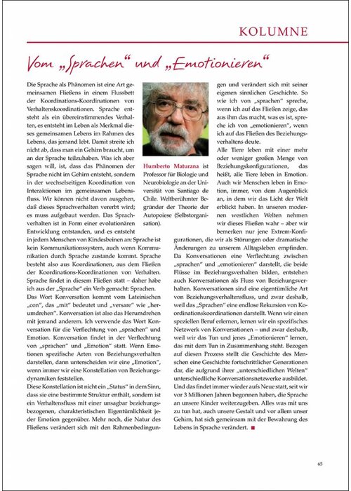 Vom „Sprachen“ und „Emotionieren“