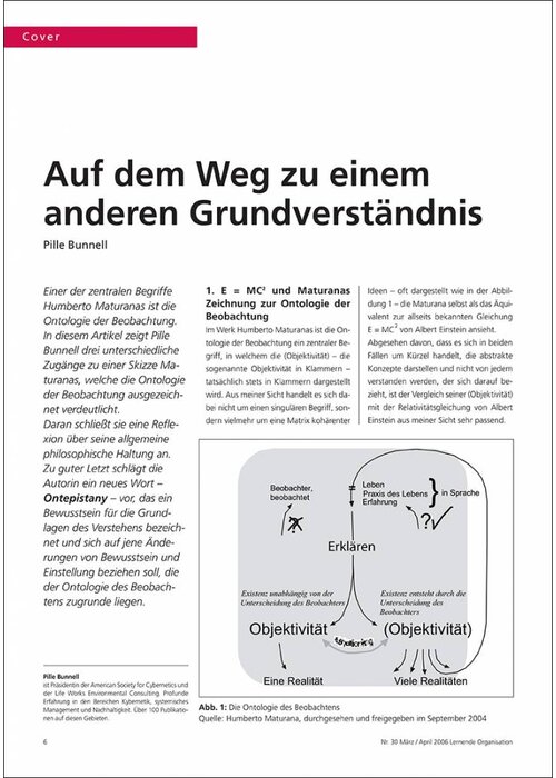 Auf dem Weg zu einem anderen Grundverständnis