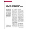 Wie man Konstruktivist wird und doch Realist bleibt