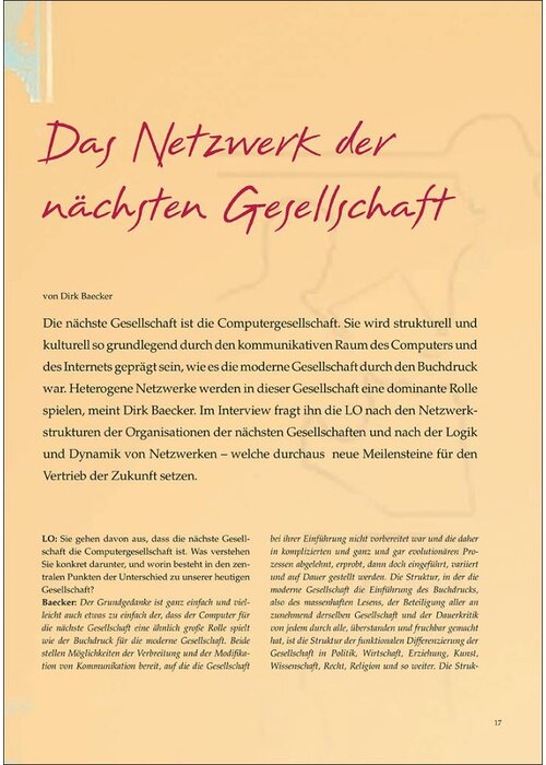 Das Netzwerk der nächsten Gesellschaft