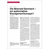 Die Balanced Scorecard – ein systemisches Managementkonzept?
