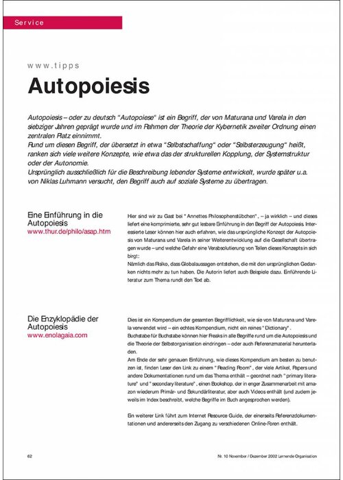 Autopoiesis