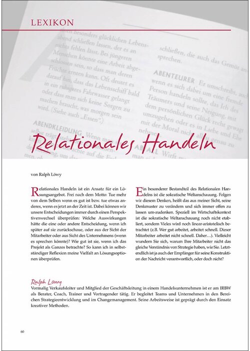 Relationales Handeln