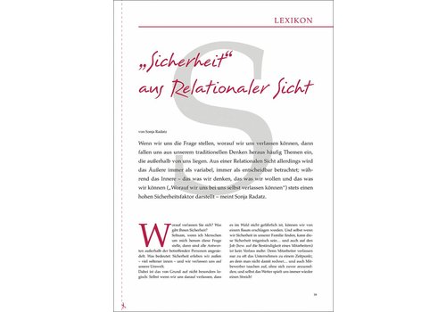 „Sicherheit“ aus relationaler Sicht