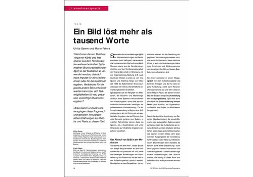 Ein Bild löst mehr als tausend Worte