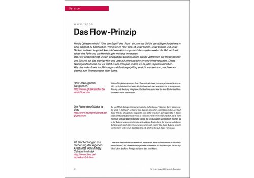 Das Flow-Prinzip