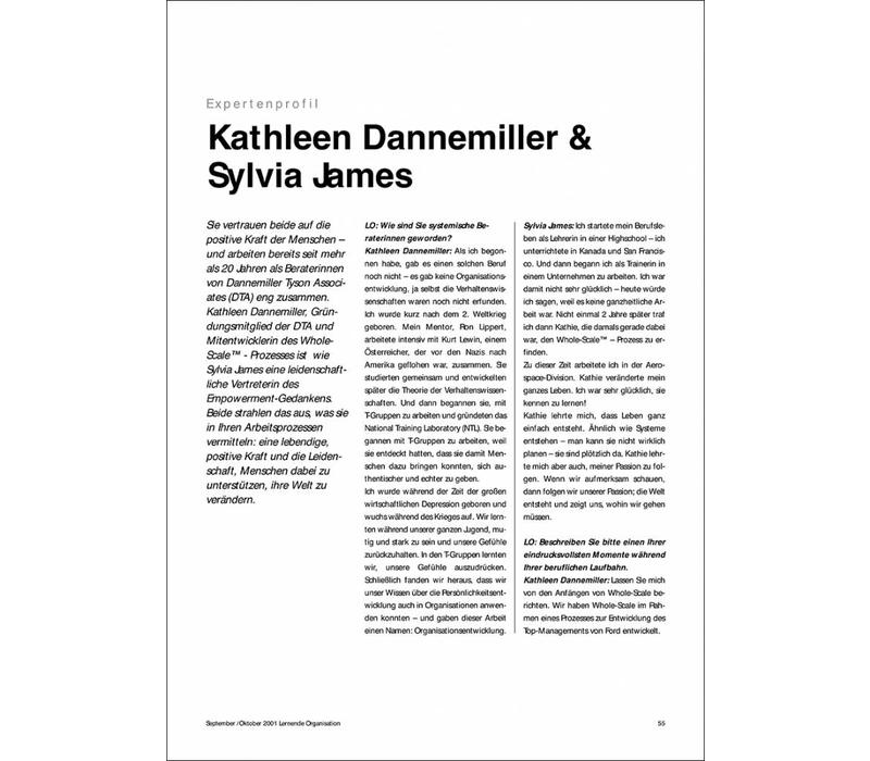 Expertenprofil: Kathleen Dannemiller & Sylvia James