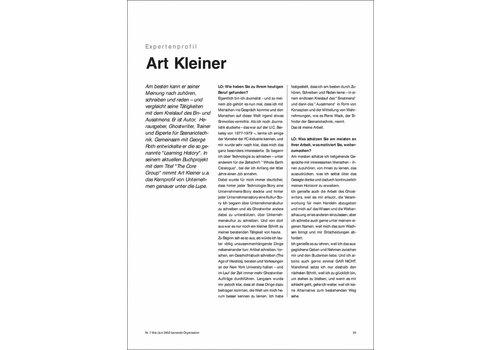 Expertenprofil: Art Kleiner