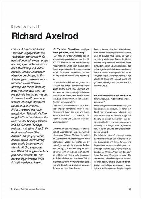 Richard Axelrod