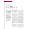 Farewell für Steve