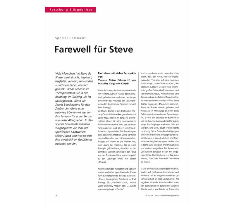 Farewell für Steve