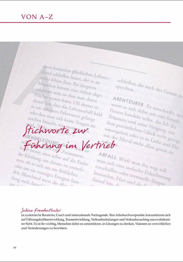 Stichworte zur Führung im Vertrieb