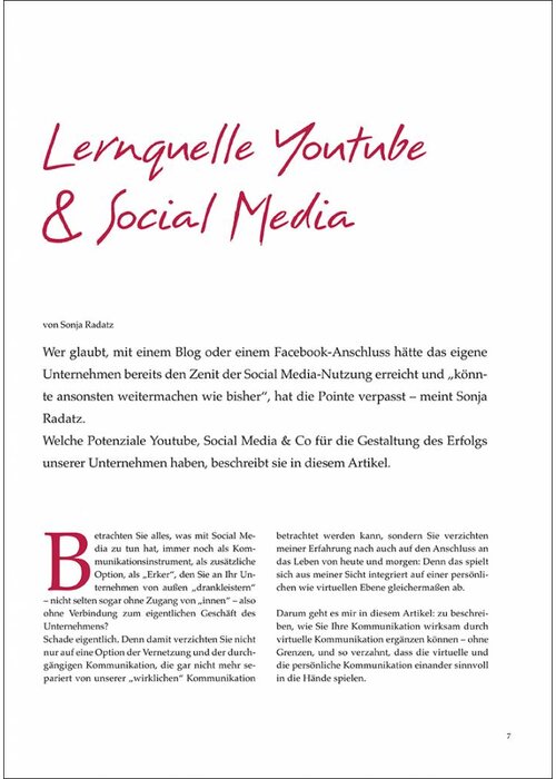 Lernquelle Youtube & Social Media