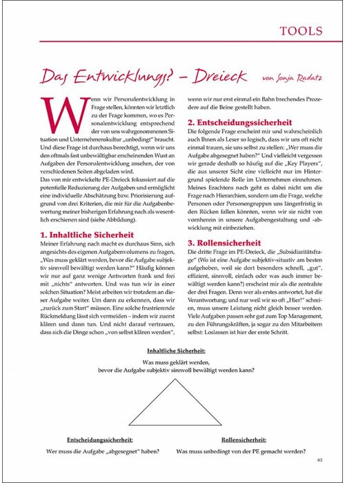 Das Entwicklungs? - Dreieck